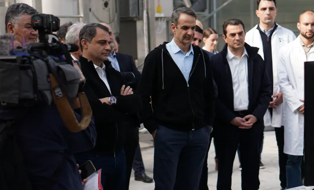 Μάξιμος Σενετάκης Κυριάκος Μητσοτάκης 