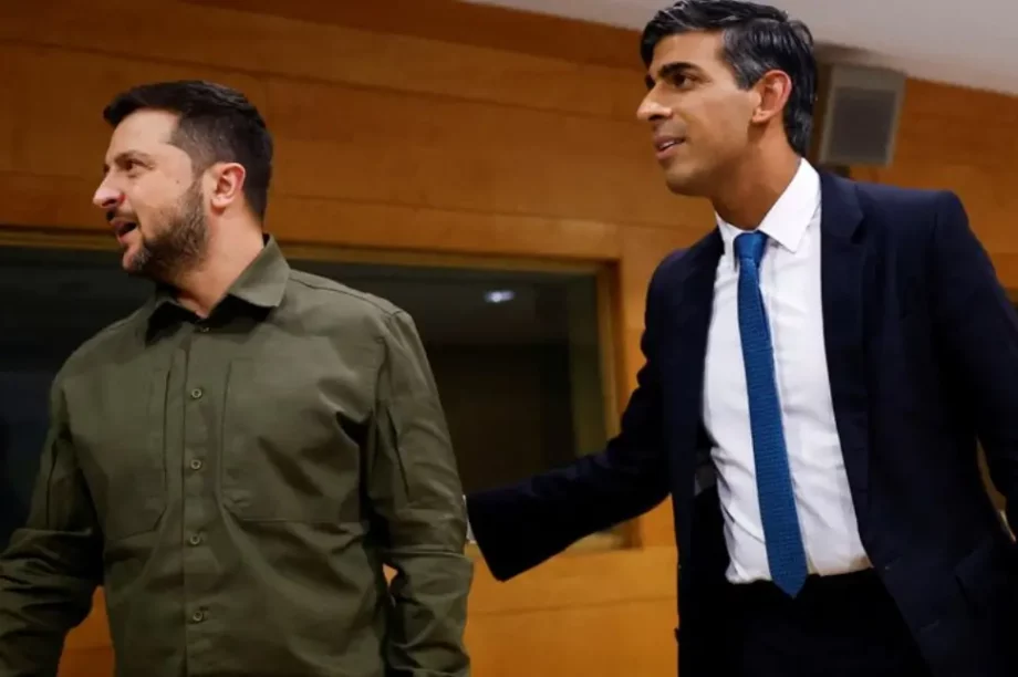 Βλαντιμίρ Ζελένσκι Ρίσι Σουνάκ