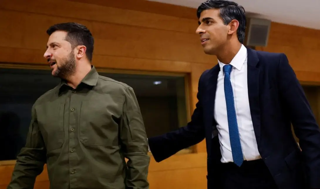Βλαντιμίρ Ζελένσκι Ρίσι Σουνάκ