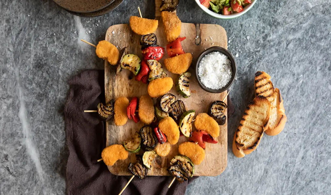 Καλαμαράκι vegan nuggets