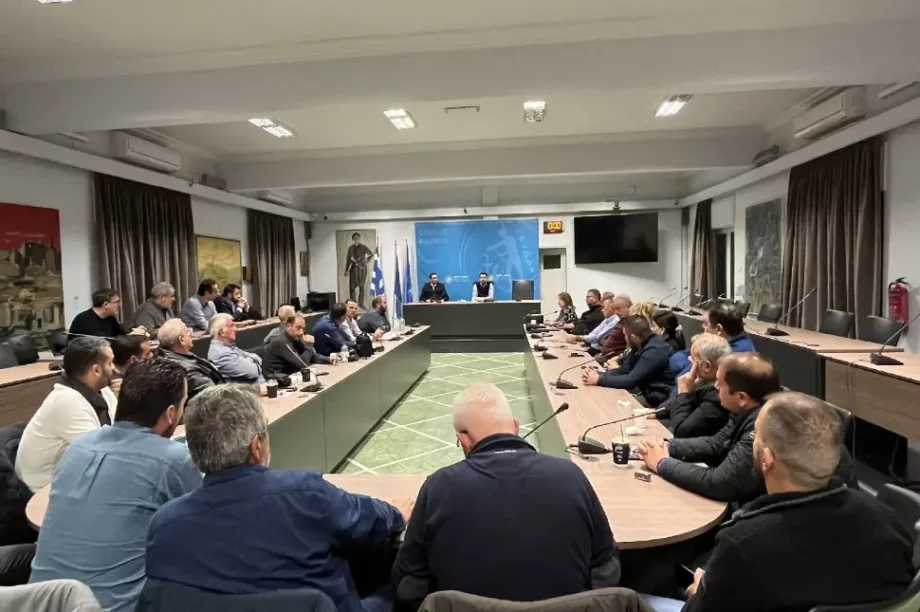 συνάντηση τοπικοί πρόεδροι Δήμος Χανίων