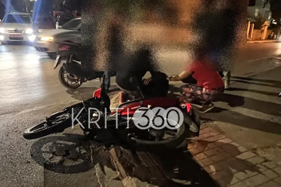 Χανιά: Τροχαίο ατύχημα με τραυματισμό ανηλίκου