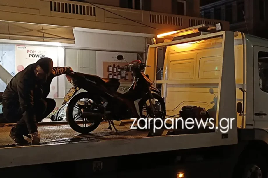 τροχαίο Χανιά δίκυκλο ΙΧ