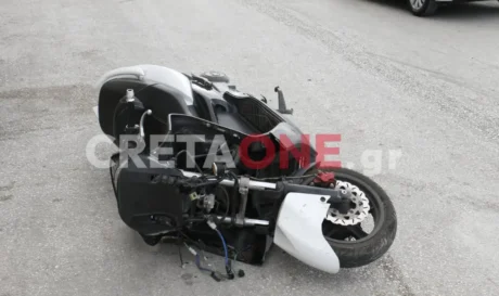 τροχαίο μηχανάκι ΙΧ