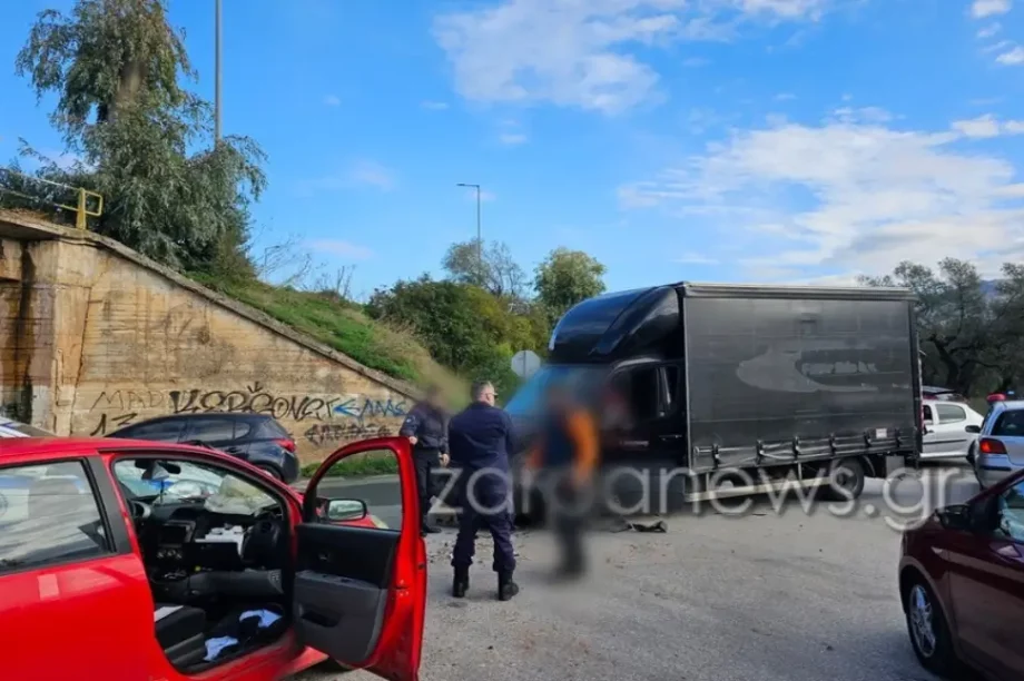 τροχαίο ατύχημα Χανιά σύγκρουση οχημάτων