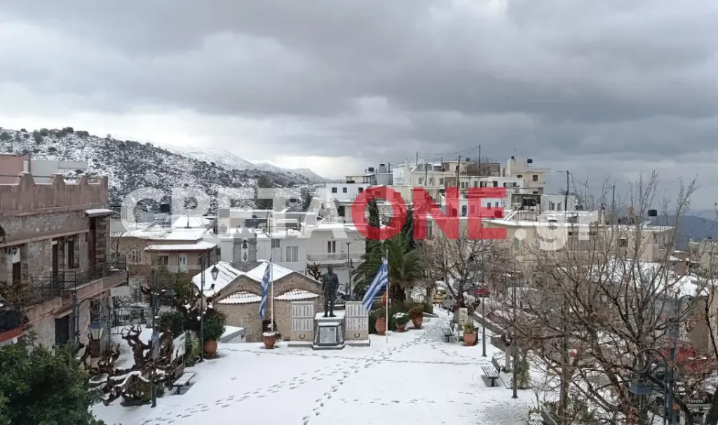 κακοκαιρία χιόνια