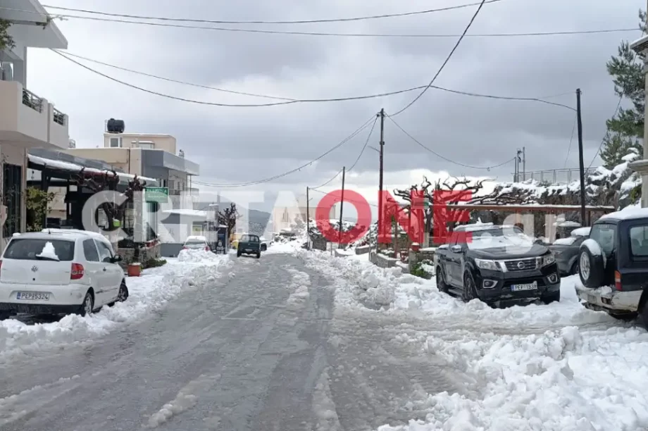 κακοκαιρία χιόνια