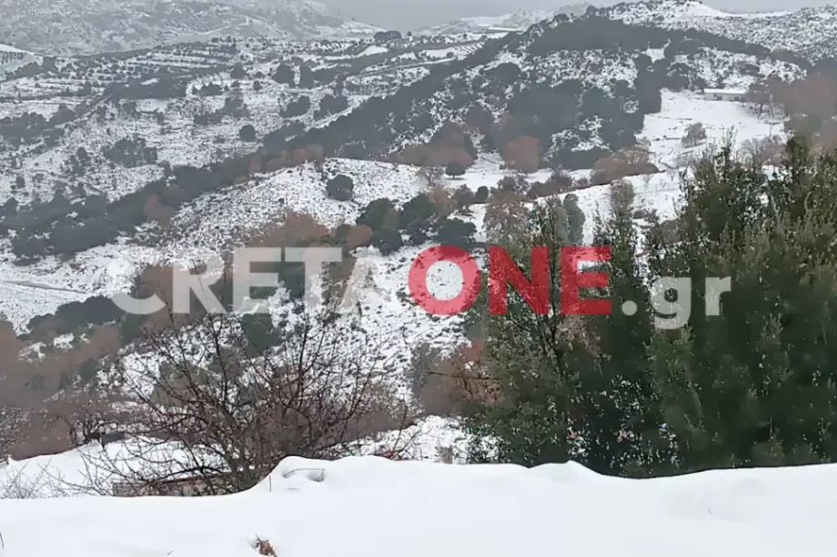 κακοκαιρία χιόνια