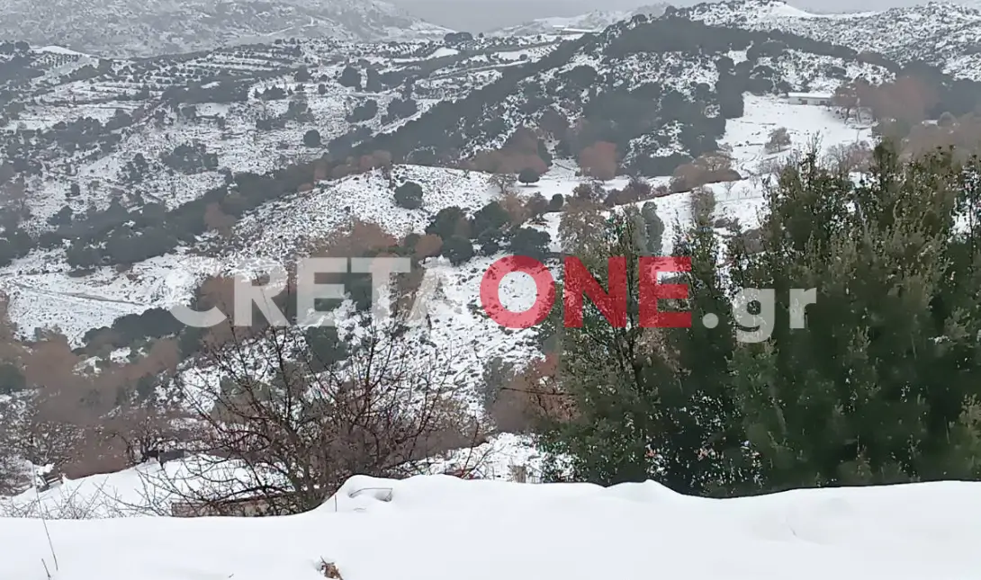 κακοκαιρία χιόνια