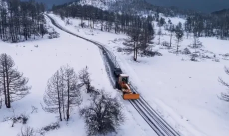 χιονισμένη Εύβοια