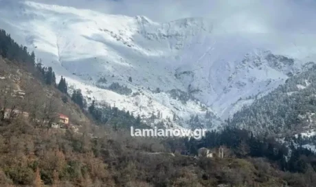 Χιονισμένο τοπίο