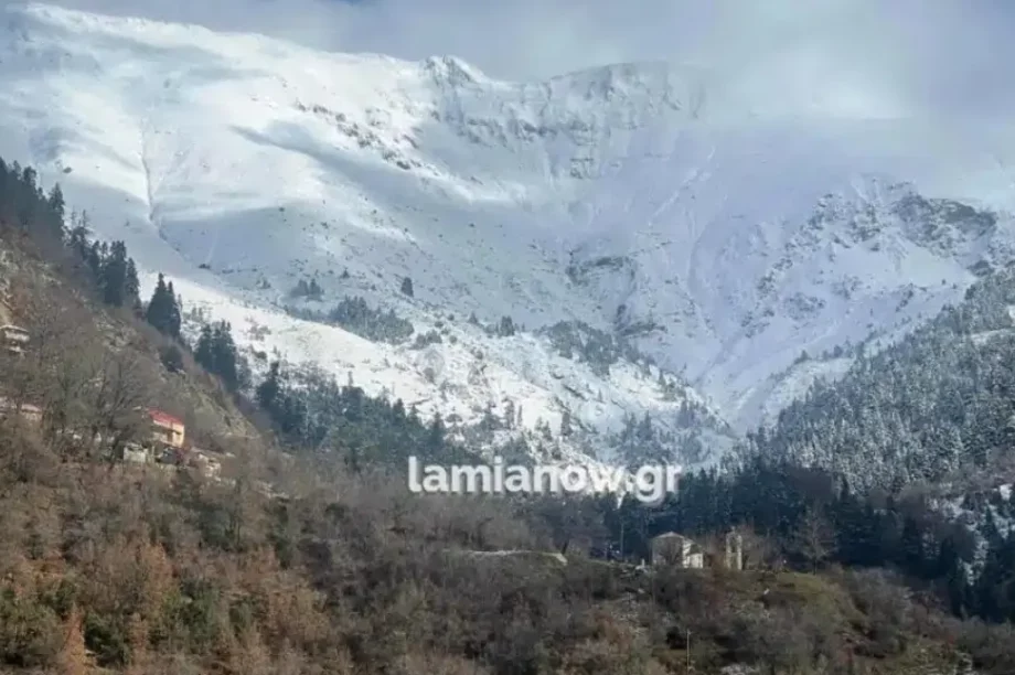 Χιονισμένο τοπίο