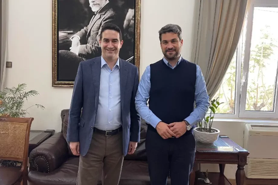 Ο Δήμαρχος Χανίων συζήτησε με τον Μιχάλη Κατρίνη για τις εξελίξεις της τοπικής αυτοδιοίκησης