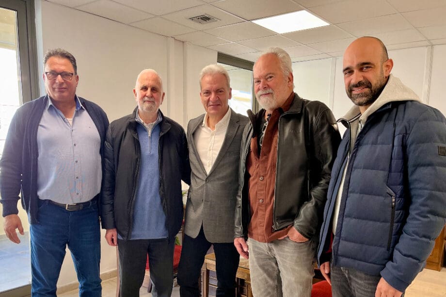 Συνάντηση Αλέξη Καλοκαιρινού με ιδιοκτήτες σκαφών και Ιστιοπλοϊκό