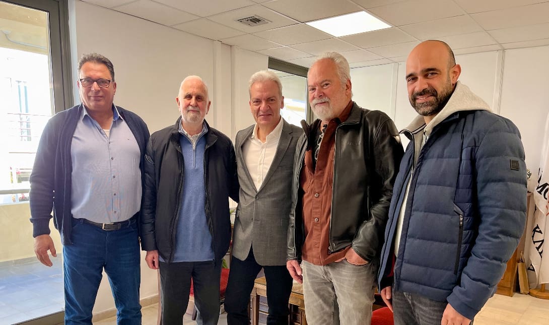 Συνάντηση Αλέξη Καλοκαιρινού με ιδιοκτήτες σκαφών και Ιστιοπλοϊκό