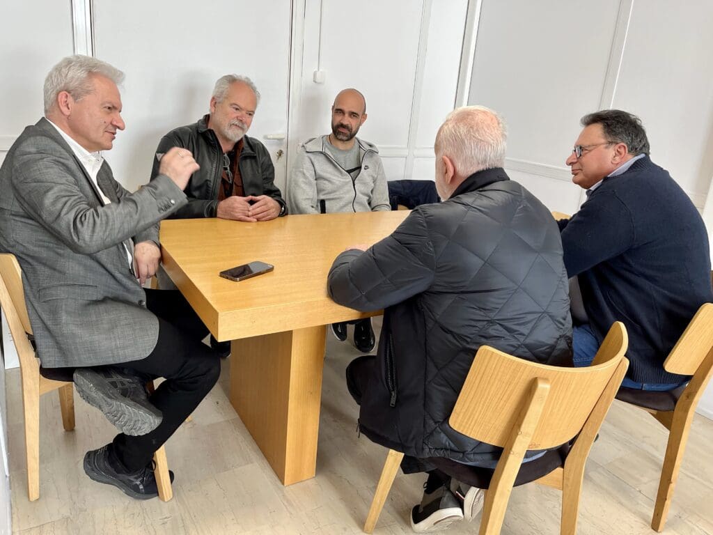 Συνάντηση Αλέξη Καλοκαιρινού με ιδιοκτήτες σκαφών και Ιστιοπλοϊκό
