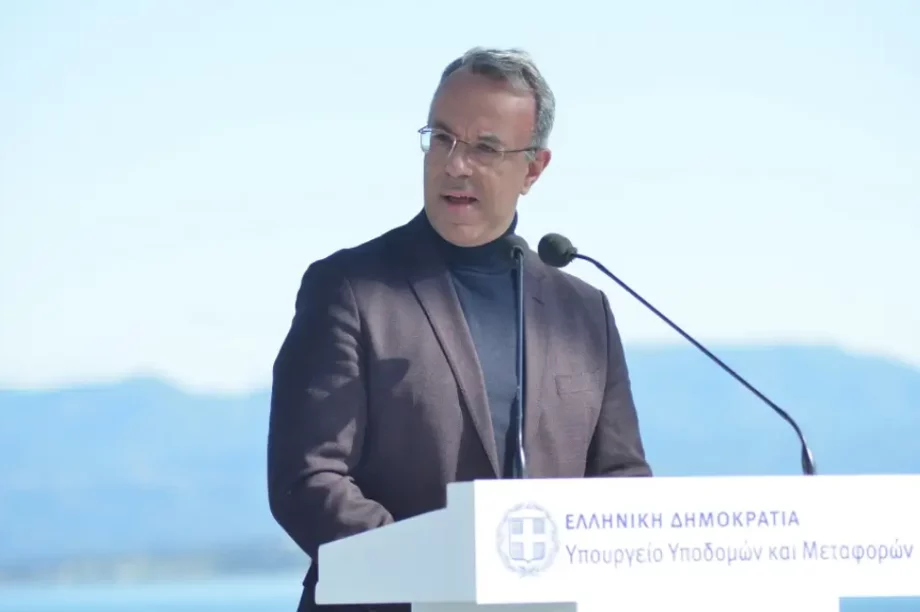 Ο υπουργός Υποδομών και Μεταφορών Χρήστος Σταϊκούρας.