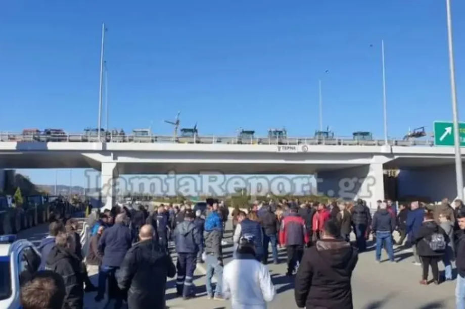 Aγρότες Μπλόκα Αταλάντη