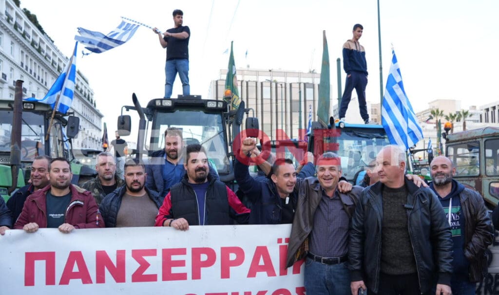 αγροτικό συλλαλητήριο των Αθηνών