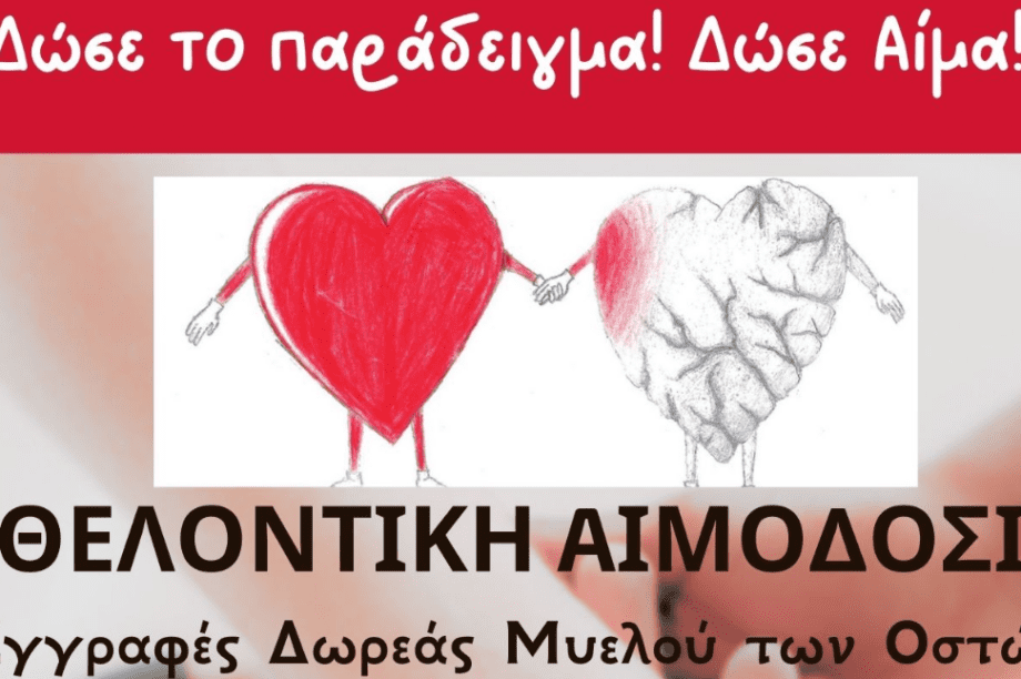 Αιμοδοσία Δότες Ζωής Απόδραση