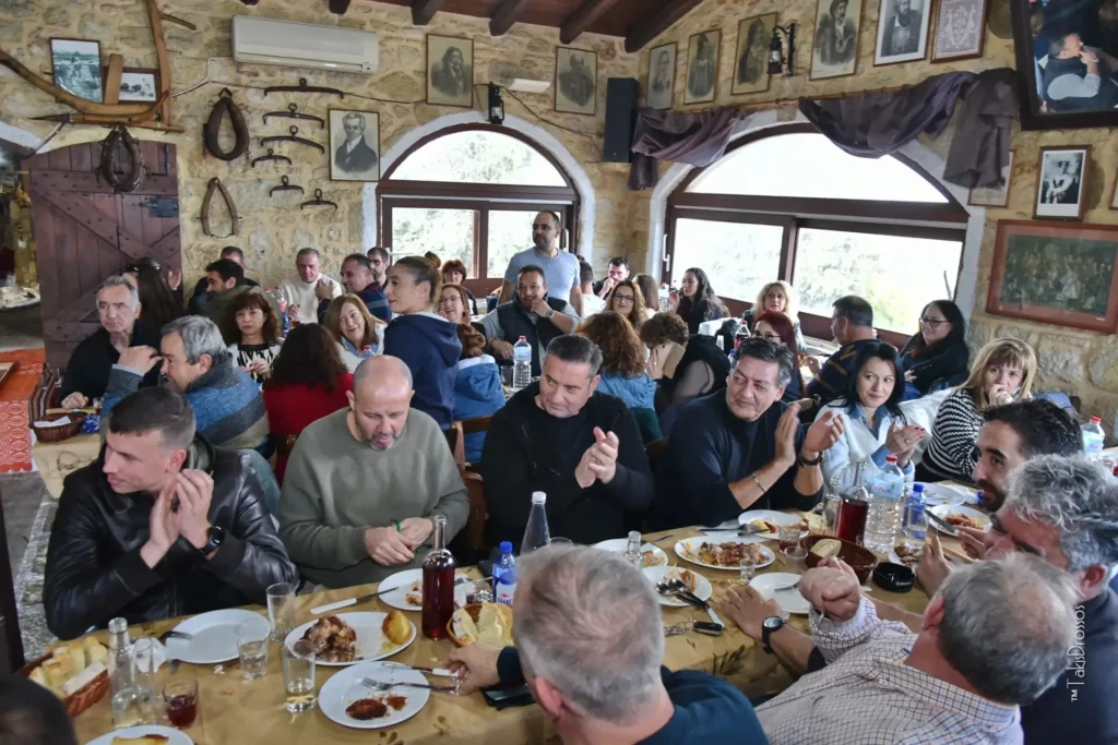 Κοπή πίτας Iliaktis