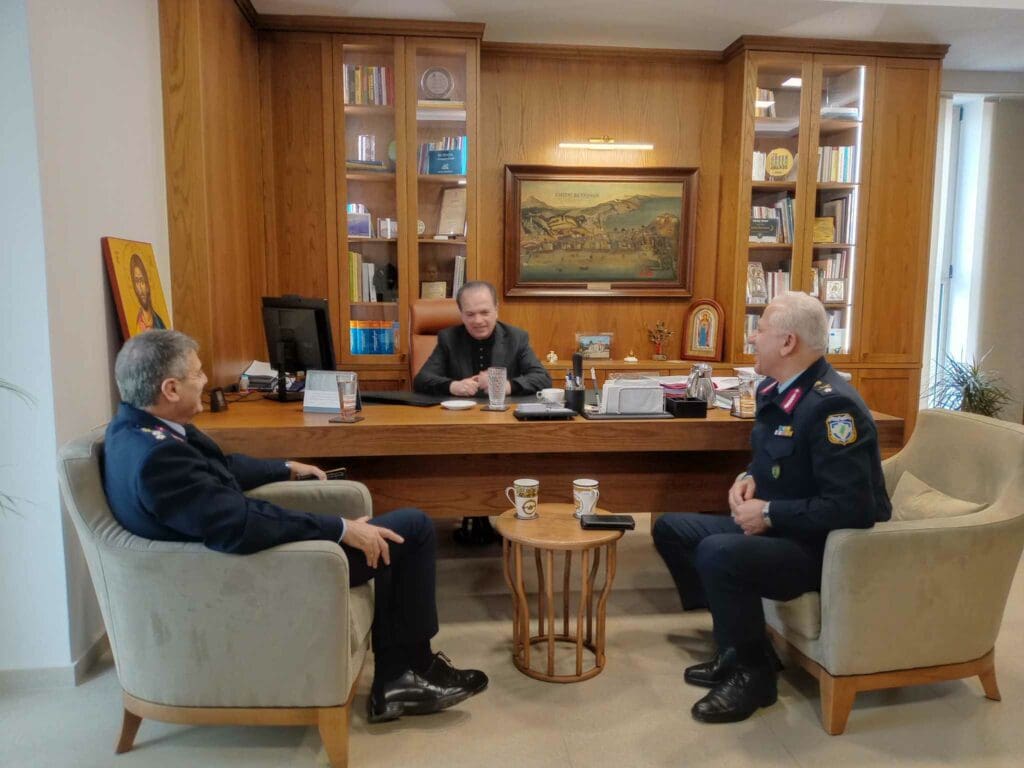 Στον Δήμαρχο Ρεθύμνης ο Γενικός Αστυνομικός Διευθυντής Κρήτης για την ασφάλεια των κατοίκων