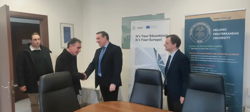 Γιώργος Ματαλλιωτάκης Πρύτανης ΕΛΜΕΠΑ