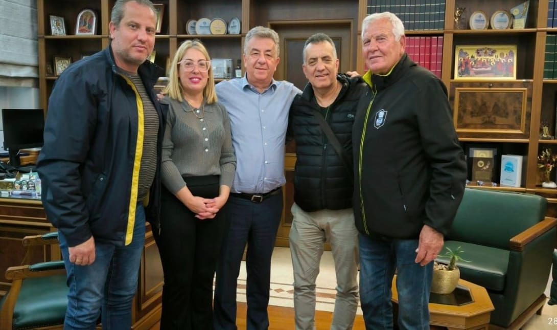 Συνάντηση της διοίκησης του Ηρόδοτου με τον Περιφερειάρχη Κρήτης