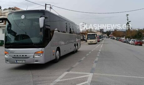 κινητοποίηση ιδιοκτήτες τουριστικών λεωφορείων
