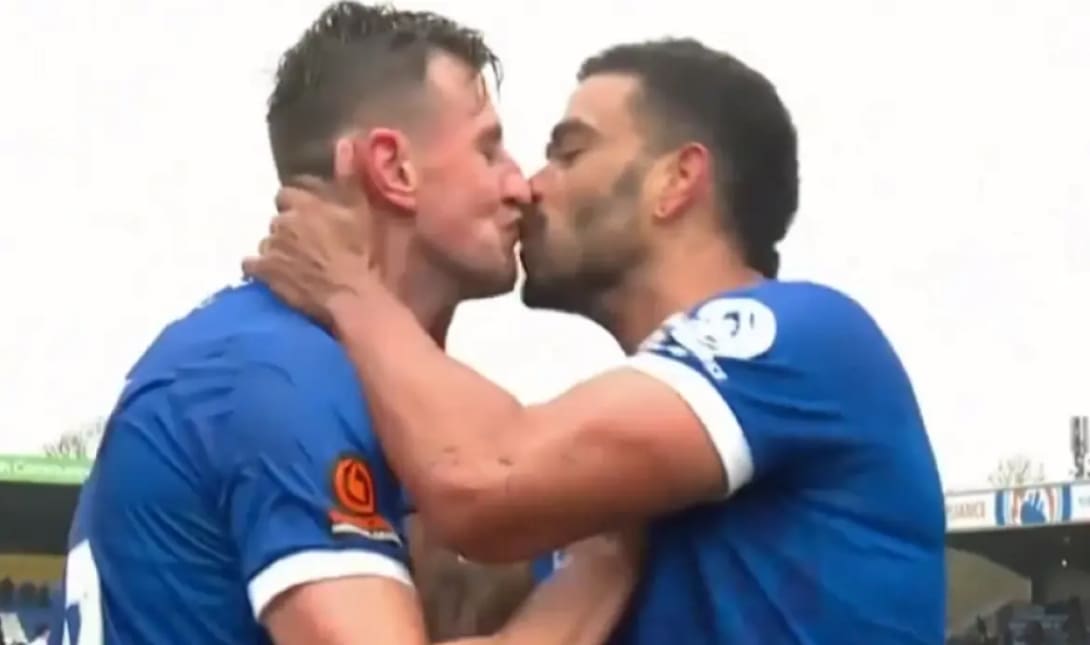 φιλί ποδοσφαιριστές Αγγλία