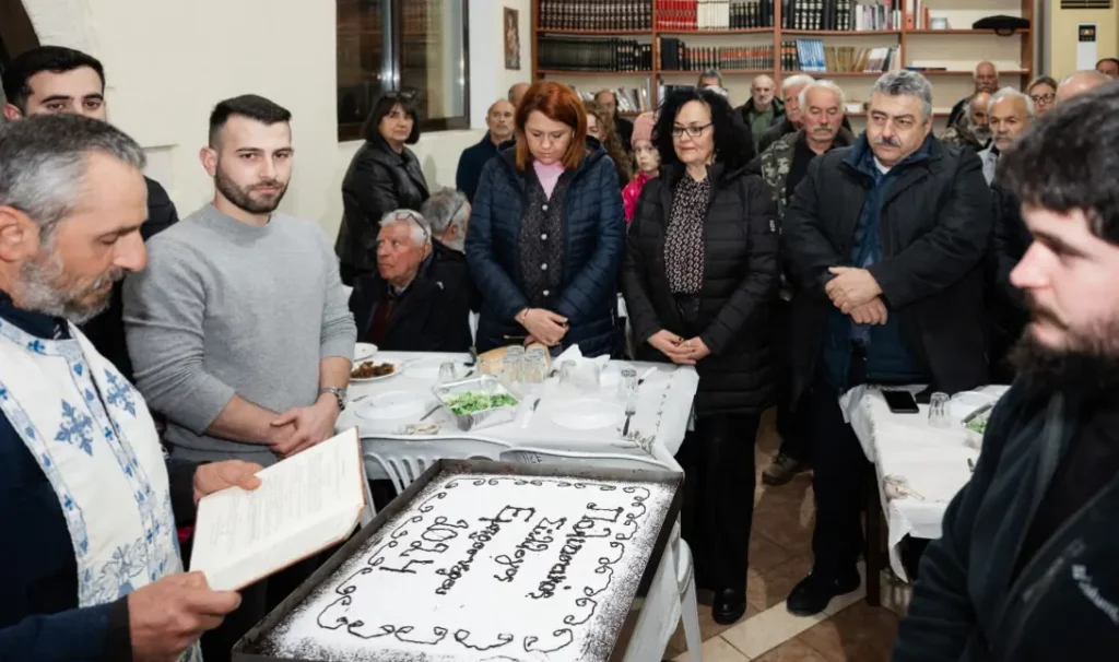 Πολιτιστικός Σύλλογος Εμπρόσνερου κοπή πίτας