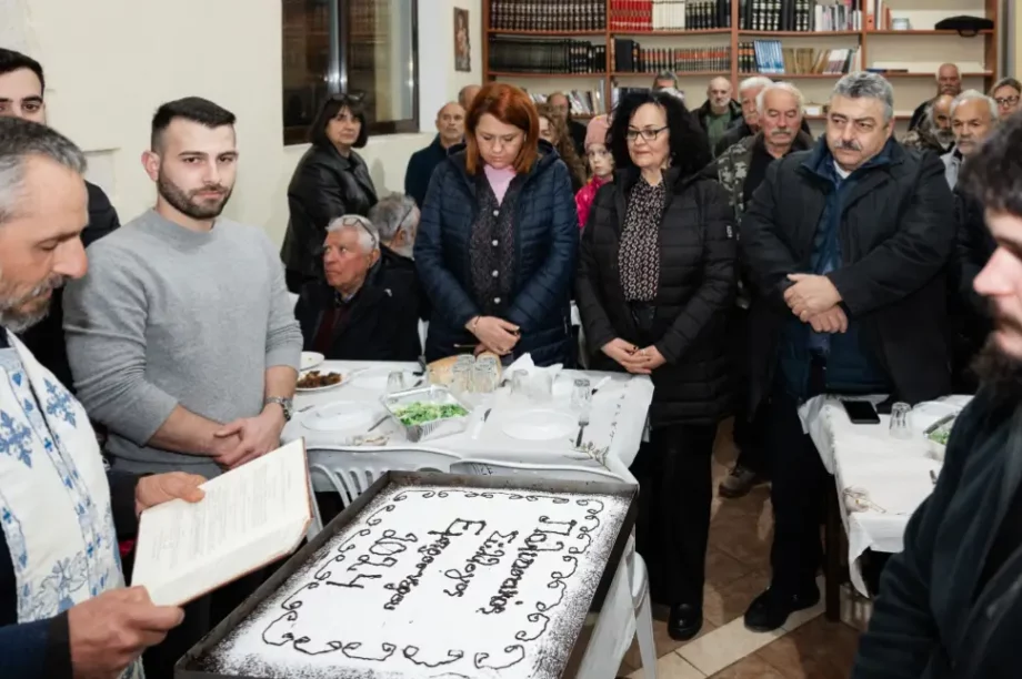 Πολιτιστικός Σύλλογος Εμπρόσνερου κοπή πίτας