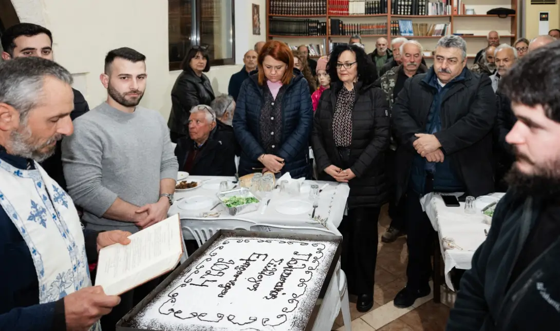 Πολιτιστικός Σύλλογος Εμπρόσνερου κοπή πίτας