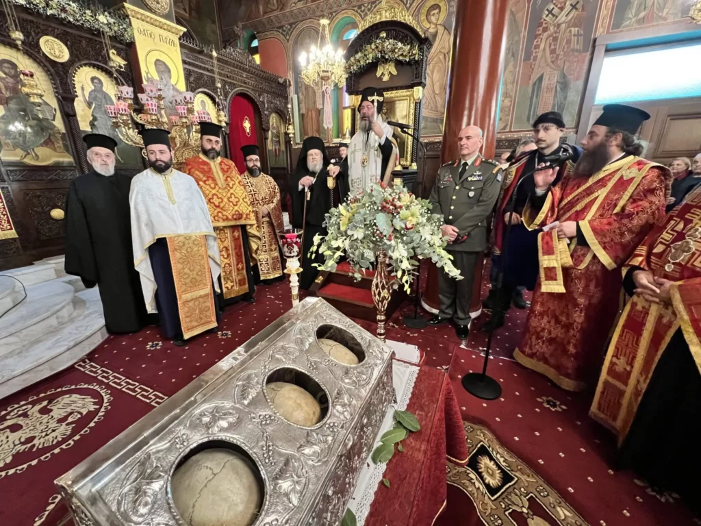 Χανιά: Υποδοχή Ιερών Λειψάνων τεσσάρων Μαρτύρων από Ρέθυμνο στην εορτή του Αγίου Χαραλάμπους
