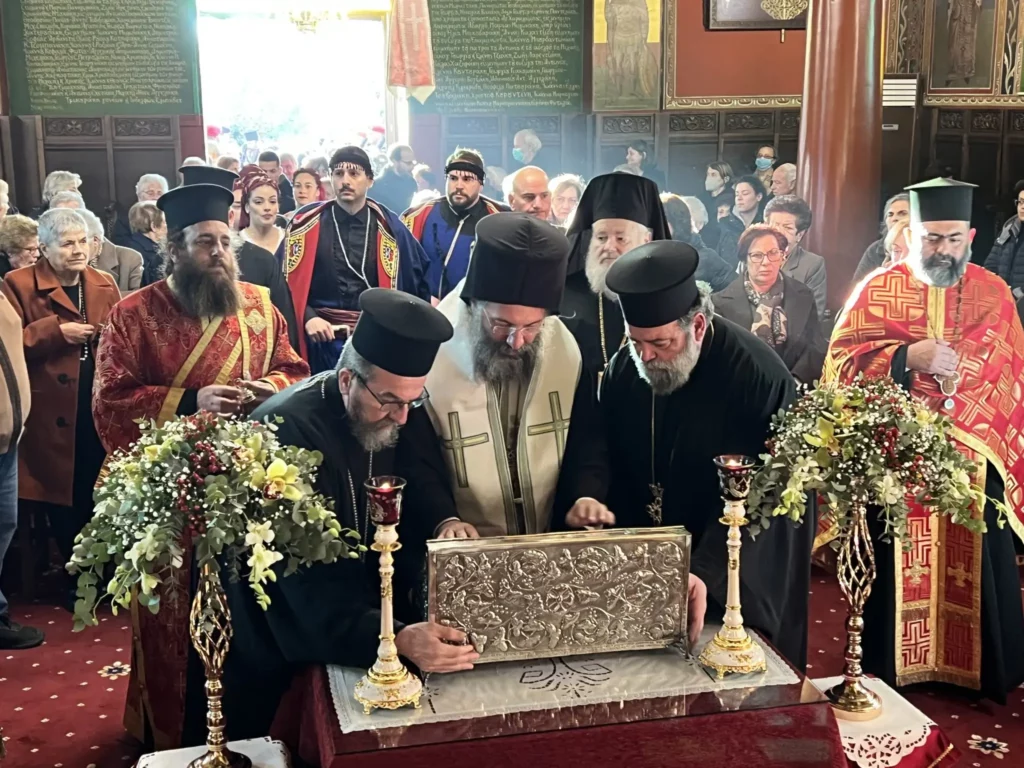 Χανιά: Υποδοχή Ιερών Λειψάνων τεσσάρων Μαρτύρων από Ρέθυμνο στην εορτή του Αγίου Χαραλάμπους