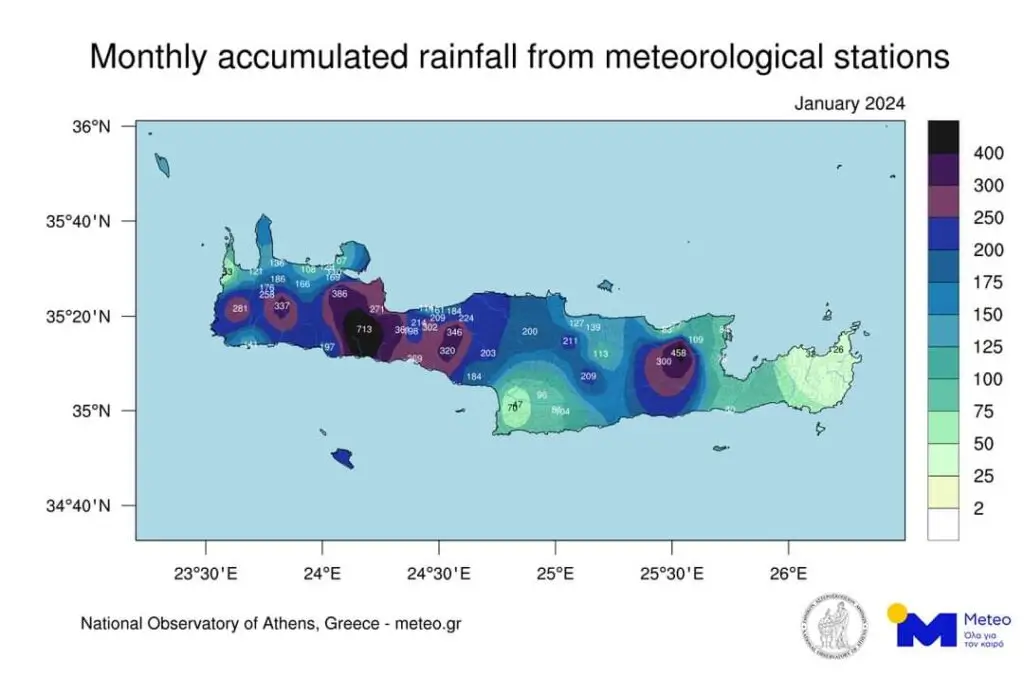 meteo Κρήτη