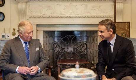 Κυριάκος Μητσοτάκης Κάρολος Αγγλίας