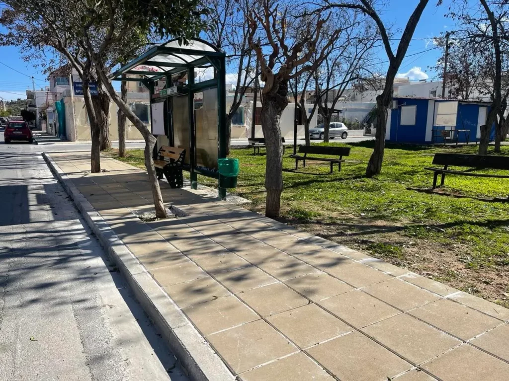 νέα πεζοδρόμια Χανιά 