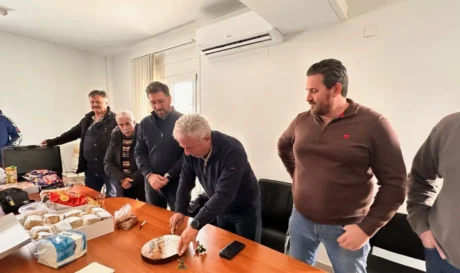 κοπή πίτας ΔΕΥΑΜ