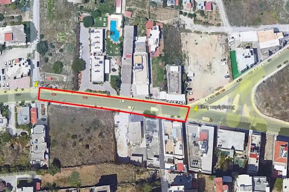 Κλείνει δρόμος στην Αμμουδάρα λόγω αποκατάστασης βλάβης