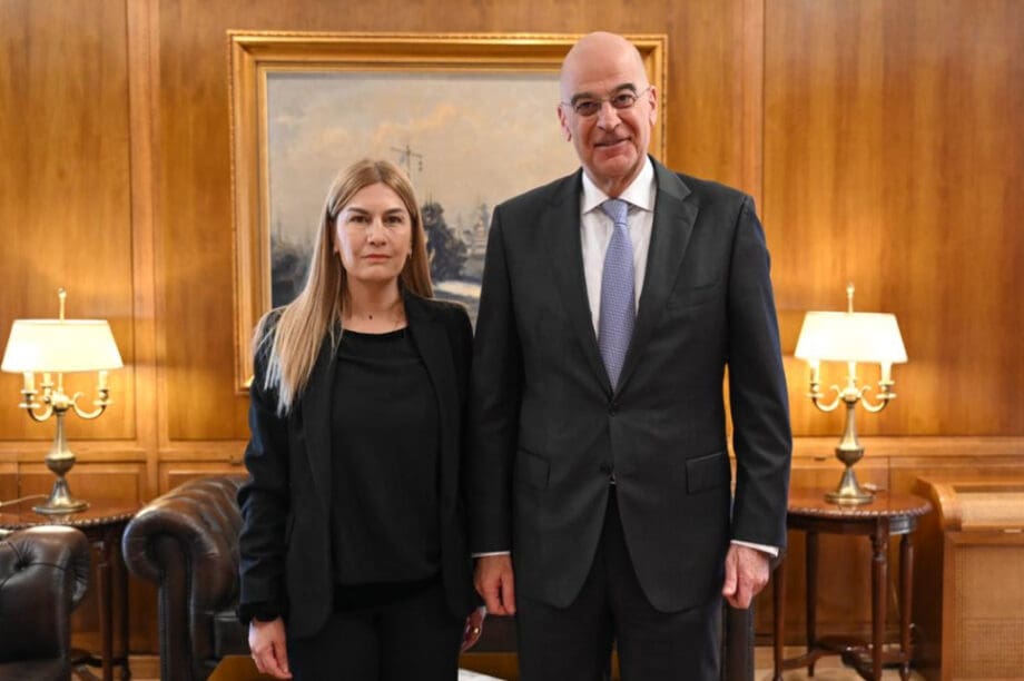 Σέβη Βολουδάκη Νίκος Δένδιας