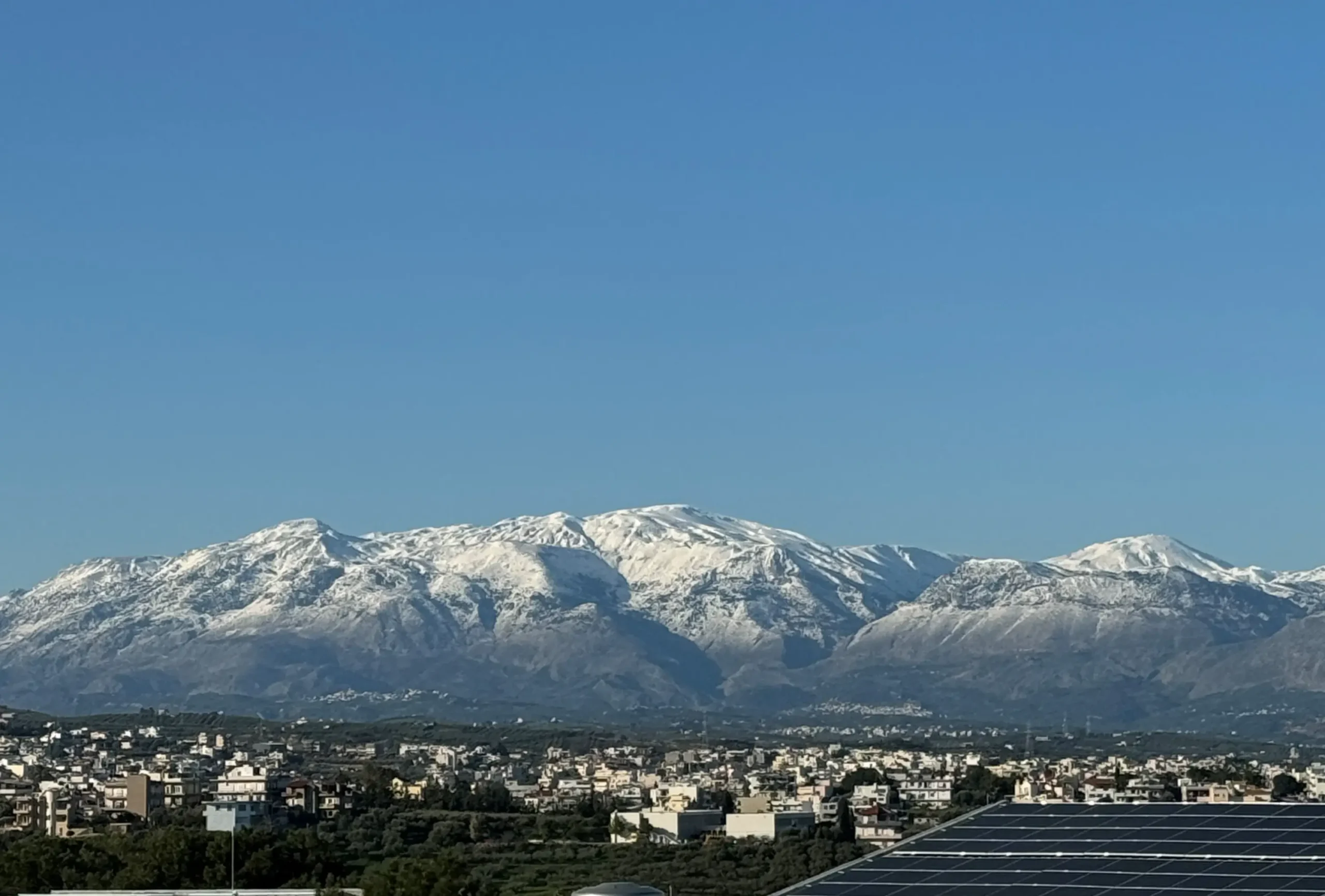 χιόνι Ηράκλειο καιρός