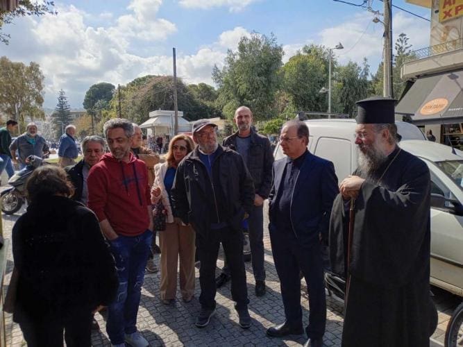 Η Ιερά Μητρόπολη Ρεθύμνης στο πλευρό των εργαζομένων του Νοσοκομείου Ρεθύμνης