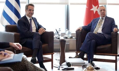 Κυριάκος Μητσοτάκης Ερντογάν