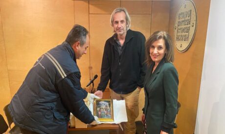 Επέστρεψε στο Ηράκλειο το έργο «Η βάπτιση του Χριστού» που βρισκόταν σε έκθεση στην Ιταλία