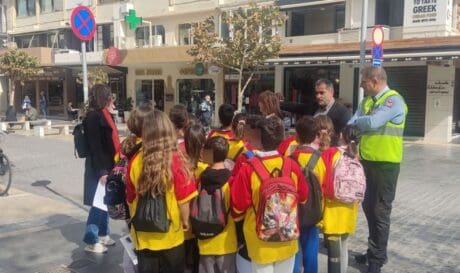 δράσεις κυκλοφοριακής αγωγής για μαθητές από την Δημοτική Αστυνομία