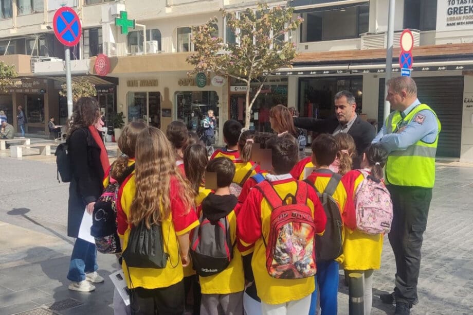δράσεις κυκλοφοριακής αγωγής για μαθητές από την Δημοτική Αστυνομία