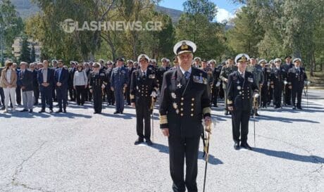 Χανιά: Γεμάτη συγκίνηση η τελετή παράδοσης - παραλαβής Διοικητή στον Ναύσταθμο Κρήτης (φώτο και βίντεο)