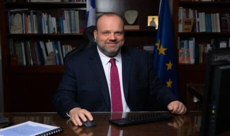 Ο πρόεδρος της ΔΥΠΑ κ. Σπύρος Πρωτοψάλτης