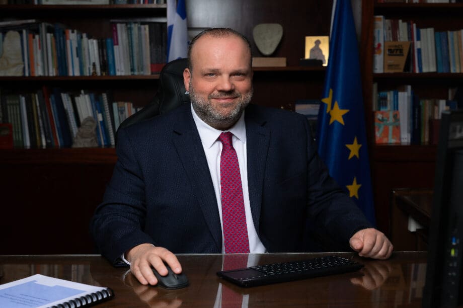 Ο πρόεδρος της ΔΥΠΑ κ. Σπύρος Πρωτοψάλτης